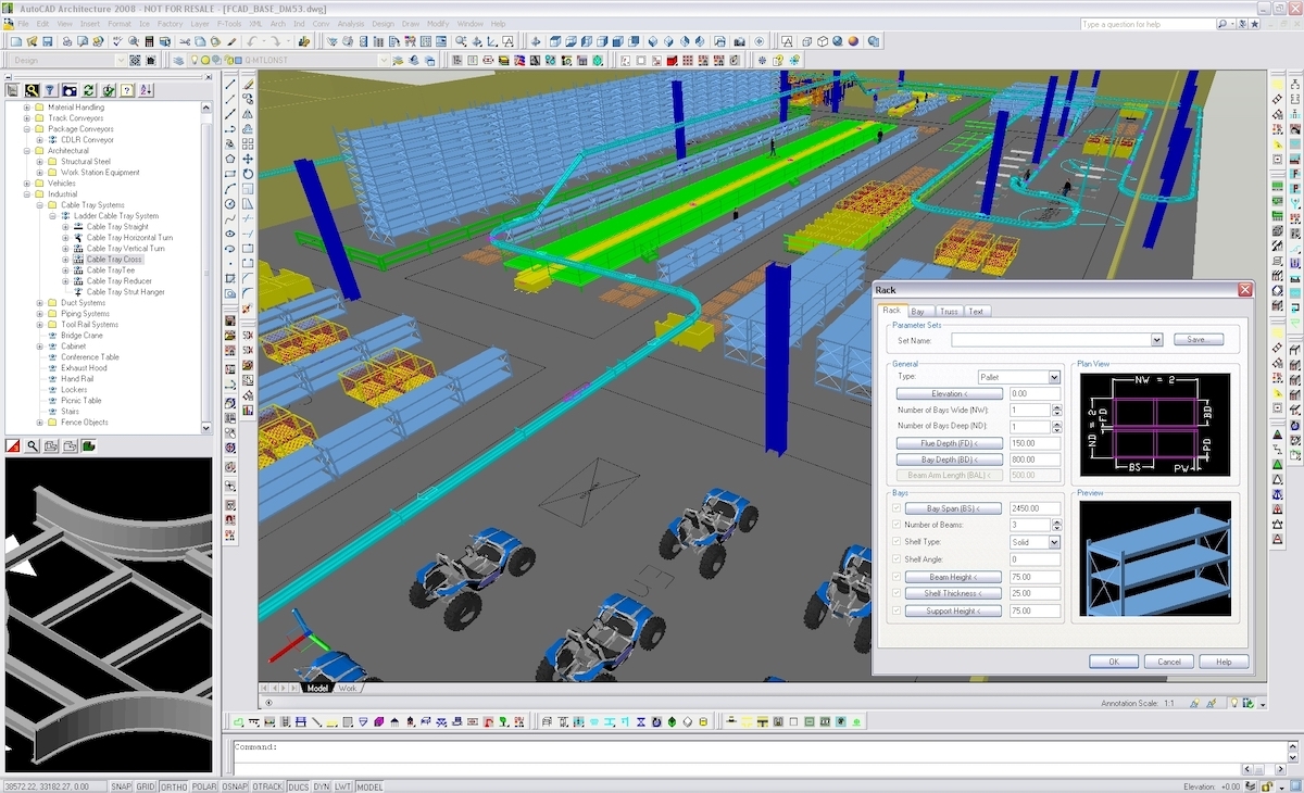 Tecnomatix Factory CAD