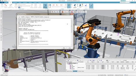 process simulate robot